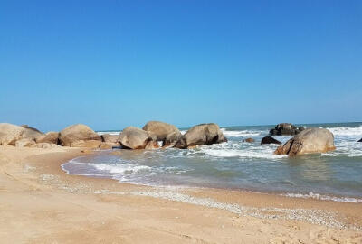 La plage de Binh Chau à Vung Tau