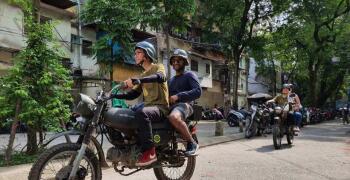 Excursion à Vinh en moto