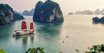 Croisière de 2 jours et 1 nuit en Baie de Bai Tu Long