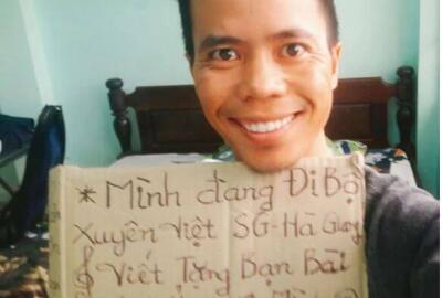 Histoire à raconter: le Vietnam en 113 jours avec seulement 100.000 dong de logement