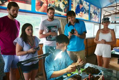 Où peut-on visiter les fermes perlières au Vietnam ?