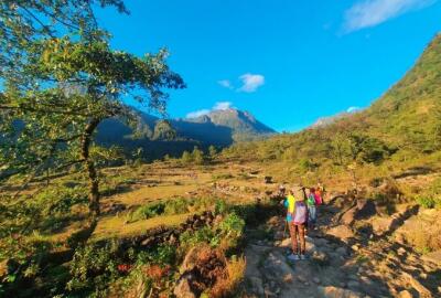 L’ancienne route pavée de Pavi de près de 100 ans à Lao Cai, Vietnam