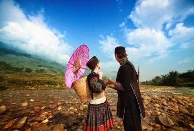 Marché de l'amour de Khau Vai à Ha Giang