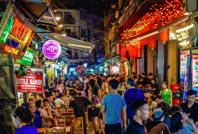 Ta Hien : La rue de la bière à pression à Hanoi