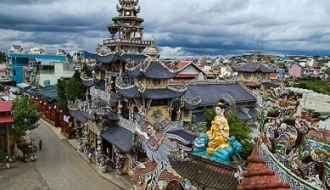 La pagode Linh Phuoc – Da Lat